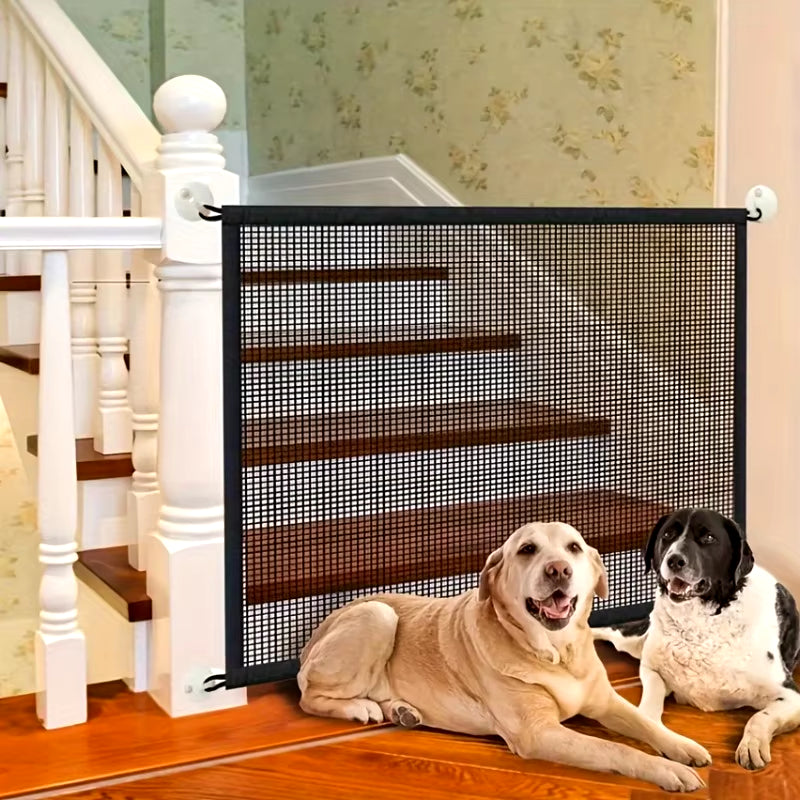 PetSafe Foldable Mesh Gate – Multi-Functional Indoor & Outdoor Barrier
